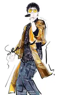 华晨宇火星演唱会卡通版