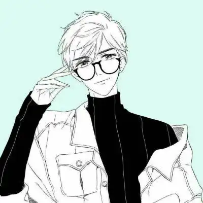 2021动漫情侣头像一男一女分开的两张