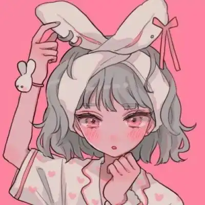 粉色系小仙女头像卡通