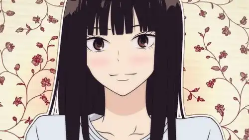求黑发蓝瞳,黑发黑瞳的动漫少女图