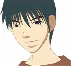 flash鼠绘教程绘制蓝色卡通人物技巧7