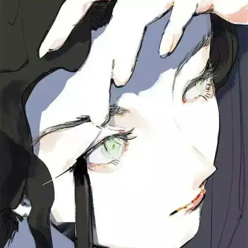 精选火爆抖音的100张头像,手绘插画复古港风欧美清新文艺唯美古风5大系列等着你来换