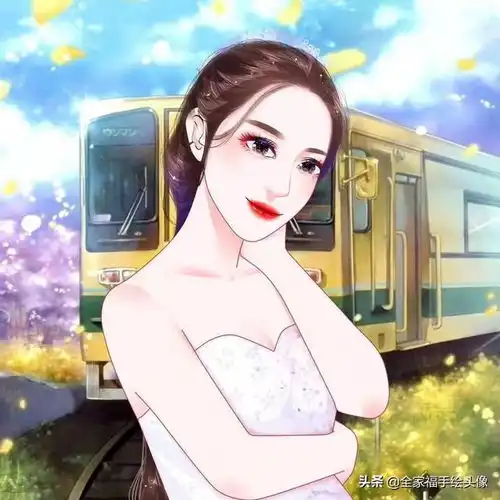 换一换微信头像,手机壁纸,一家三口,四口全家福漫画30张