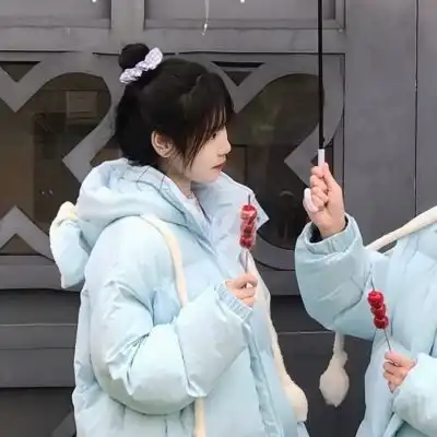 适合跨年用的闺蜜头像通往干饭女生头像我要个性网