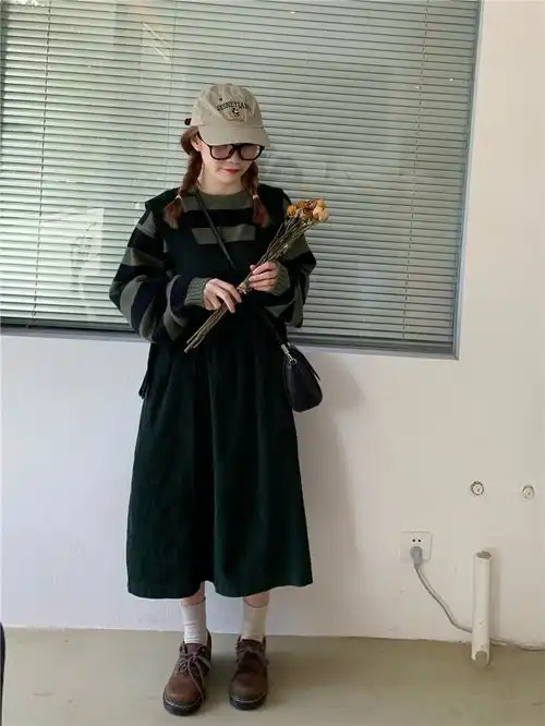 155个子的女生冬天穿什么样的长裙好看,最好到小腿位置