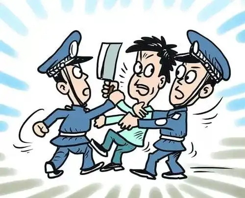 不戴口罩,反而持刀袭警石岐一男子涉嫌妨害公务被刑拘
