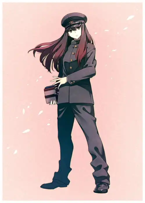二次元美女福利图33当女生穿上西装女扮男装