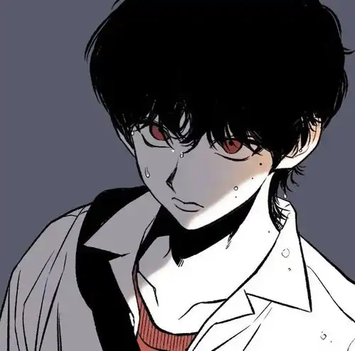 动漫男生头像躲在云层里的星星都在发光,你也要加油啊