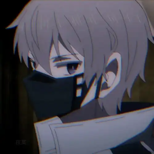 动漫卡通男生头像回不去的都是回忆