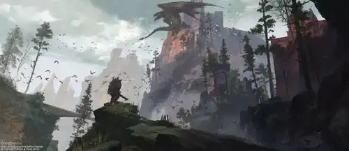 大触的绘画步骤,每一张都很霸气