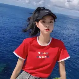 韩范红色系女生头像大全好看你是我早起第一个想的人