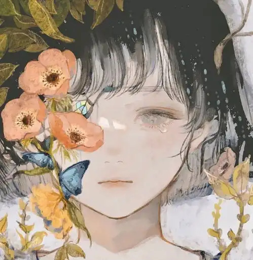 动漫头像丨女生头像动漫手绘