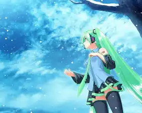 求蓝发动漫少女图片,要卡哇伊的