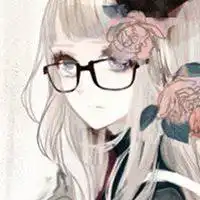 戴眼镜的女生头像动漫微信头像图片大全