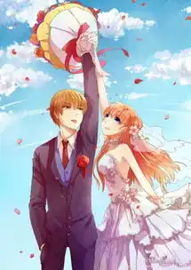 二次元女神终于穿上了婚纱,动漫男女神的婚纱照出炉