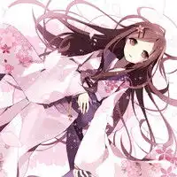 炫舞动态头像,樱花飘落女孩的长发在吹的那种,要小于100k40帖才能