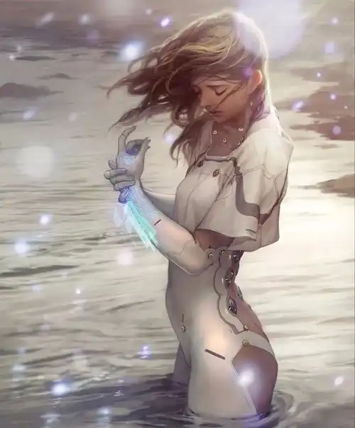 cg原画插画教程充满科技感又成熟御姐的原画作品集