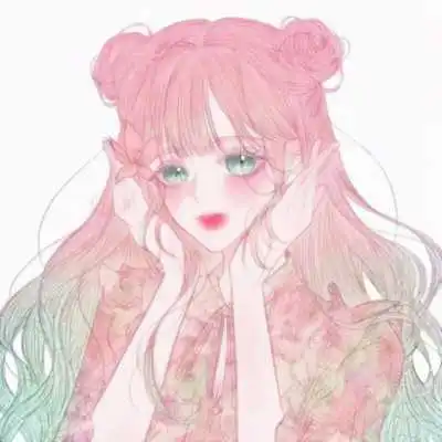 二次元动漫手绘爱人头像