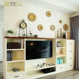 北京电视电视背景装饰搁板