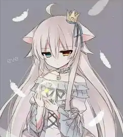 异眸女生动漫图片