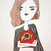 情侣插图手绘可爱头像微信头像图片大全