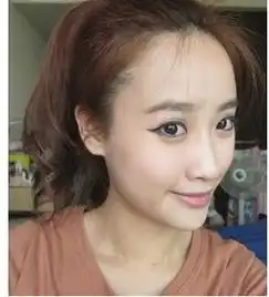 中长发无刘海马尾怎么扎好看五款无刘海马尾图片来示范