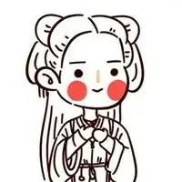 简约动漫头像女生青春黑白简约的动漫女头