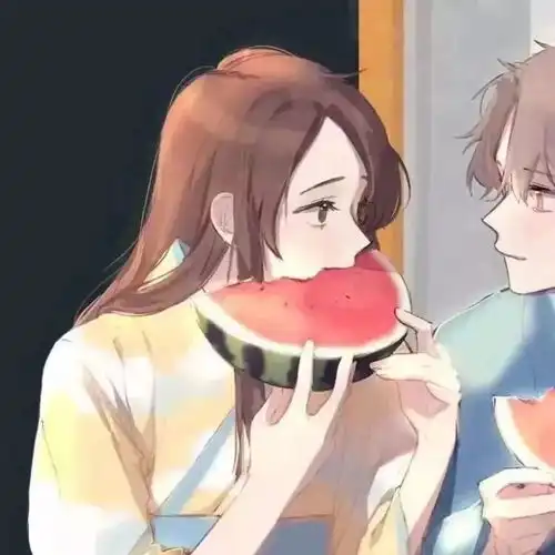 头像动漫情侣头像,爱了爱了