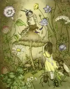 大师少女心,达利的爱丽丝梦游仙境