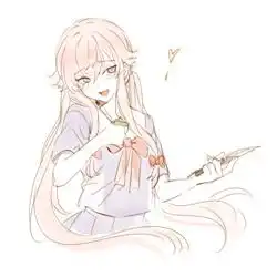 插画动漫二次元头像萌系女