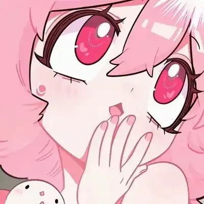 2023高清超萌粉色女生动漫头像