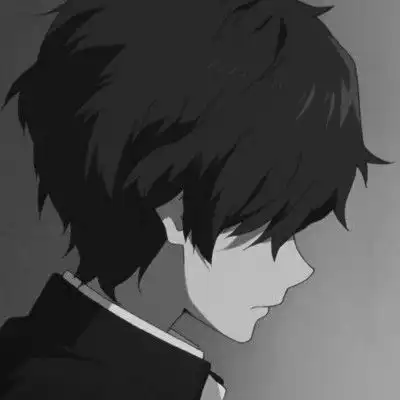 优质黑白风酷帅动漫男头精选