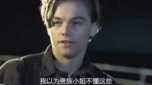 莱昂纳多年轻时候真t么迷人,帅一脸有种陈冠希年轻时候的感觉