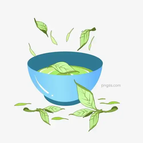 蓝色茶杯绿茶插画图片大小2000x2000px图片尺寸1.15mb来自png搜索网pngss.com免费免扣png素材下载卡通茶叶插画绿茶绿色茶叶绿叶装饰美味的绿茶漂浮的茶叶饮品装饰图案