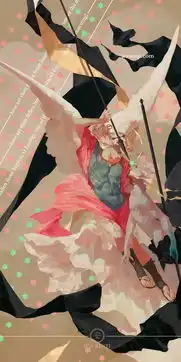 欧美大色块与动漫的完美结合