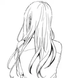 求动漫女生黑发冷酷型,最好穿秋冬系列的校服,彩...
