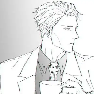 黑白风帅气动漫男头精选