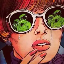 戴墨镜的动漫女生头像酷酷的那种十分钟之内追加200悬赏