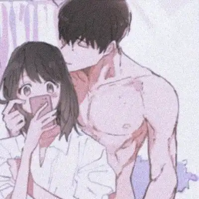 情侣头像动漫一左一右情侣头像动漫冷酷一对