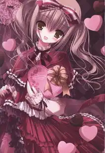 帮我找棕色头发的动漫少女,越多越好昂