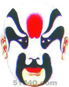 徐晁京剧脸谱徐晁脸谱图片徐晁脸谱画法徐晁脸谱照片