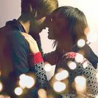 接吻情侣头像一左一右