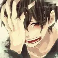 流泪伤感男生头像