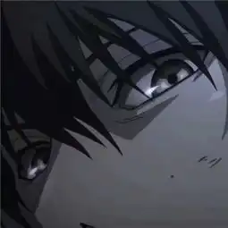 黑白丧二次元男生qq头像男生qq动漫头像