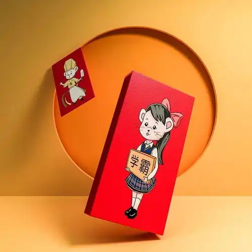 2020鼠年红包定制创意儿童压岁钱利是封红包新年卡通春节千元红包
