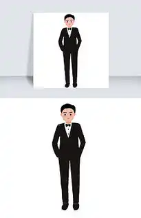 卡通西装人物图片素材卡通西装人物图片素材下载卡通西装人物背景素材卡通西装人物模板下载我图网