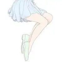 部位头像女生腿部粉色微信头像图片大全