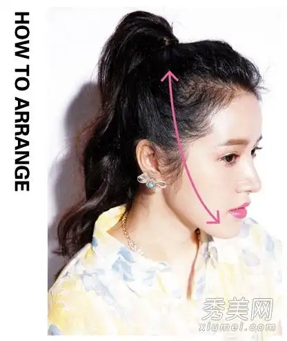 4种风格的长卷发扎头发丸红头款式新颖,凉爽,使用方便