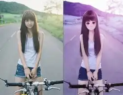 性感动漫少女与校园美女你更喜欢哪一个