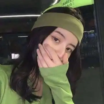 2021款绿色系女生头像,女生头像图片